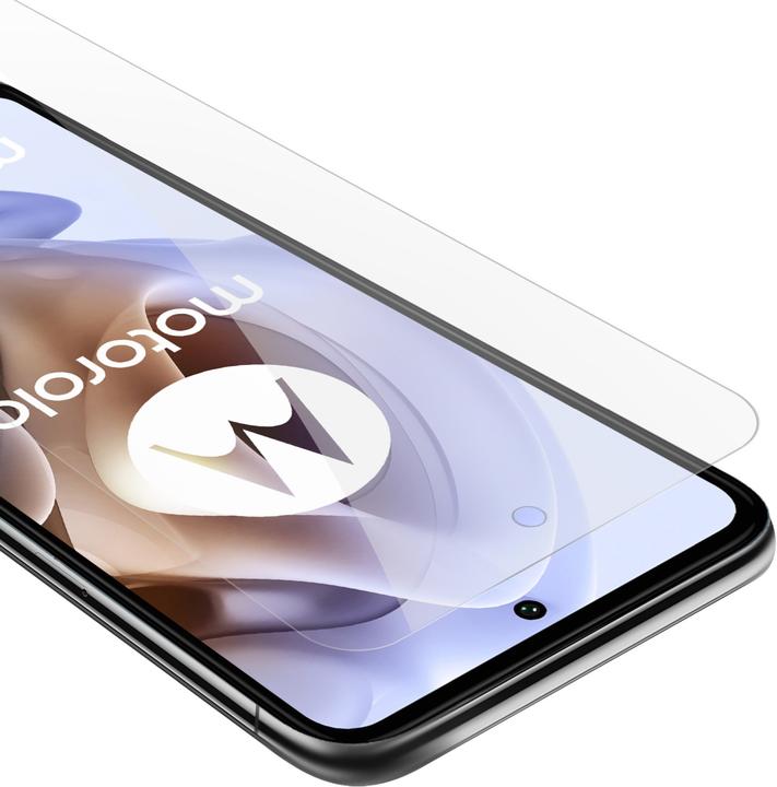 Actual product image Cadorabo Tempered protective glass (1 Piece, Motorola Moto G41, Motorola Moto G31)