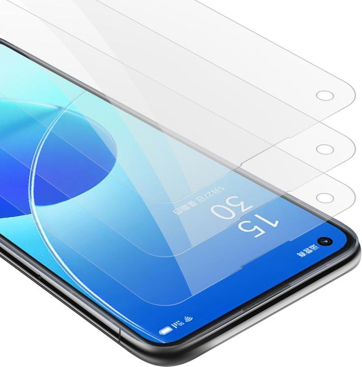 Actual product image Cadorabo Display protection glass (3 Piece, Oppo Reno 6 5G)