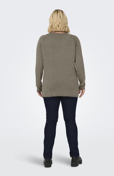 Produktbild Only Einfarbiger Curvy Strickpullover (M)