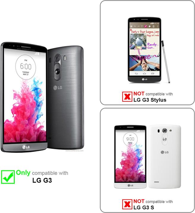 Actual product image Cadorabo 10x protective film (1 Piece, G3)