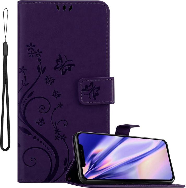 Floral violet foncé
