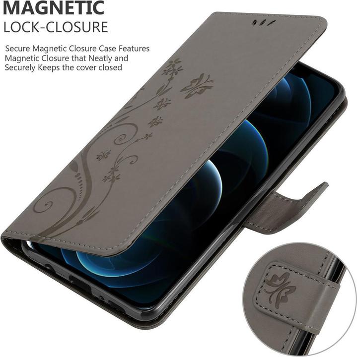 Image du produit Cadorabo Pochette Flower Book (Apple iPhone 13)