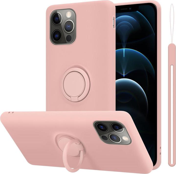 Image du produit Cadorabo TPU Liquid Ring Silicone Case Cover (Apple iPhone 13 Pro)