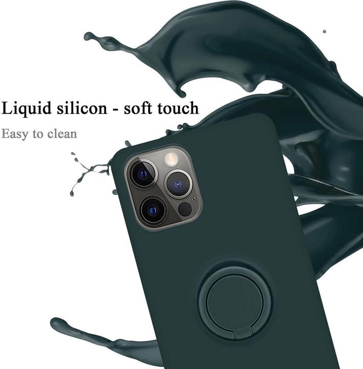 Produktbild Cadorabo TPU Liquid Ring Silicone Case Hülle (Apple iPhone 13 Pro)