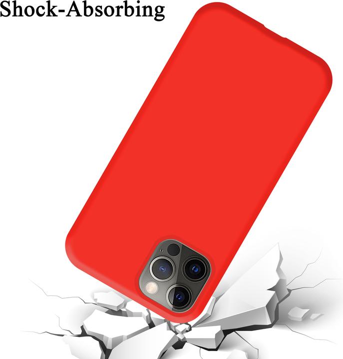 Productafbeelding Cadorabo TPU Vloeibaar Silicone Hoesje (Apple iPhone 13 mini)