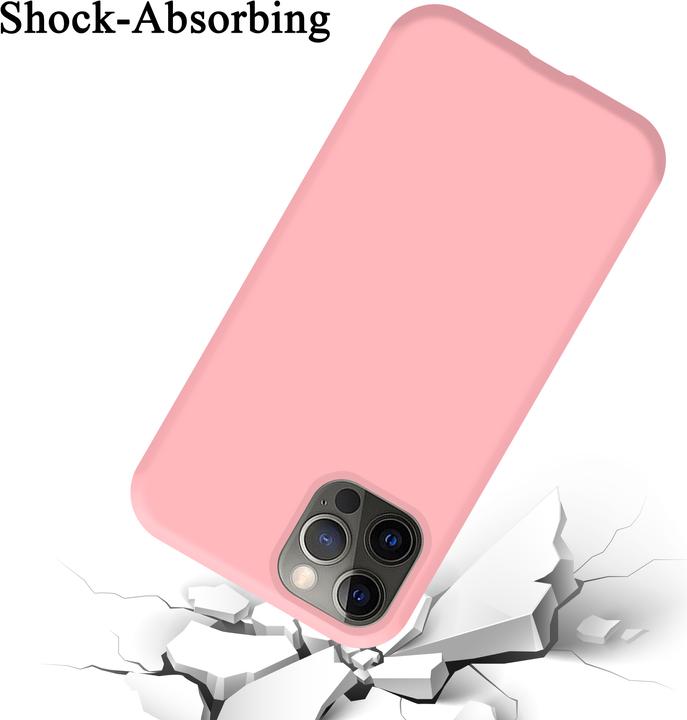 Productafbeelding Cadorabo TPU Vloeibaar Silicone Hoesje (Apple iPhone 13 Pro Max)