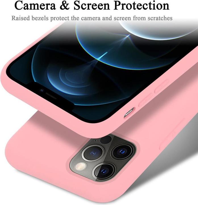 Productafbeelding Cadorabo TPU Vloeibaar Silicone Hoesje (Apple iPhone 13 Pro Max)