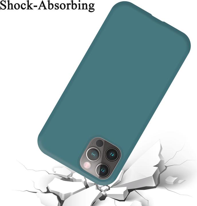 Actual product image Cadorabo TPU Liquid Silicone Case Cover (Apple iPhone 13 Pro)