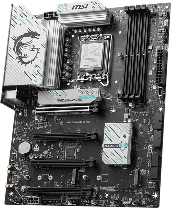 Actual product image MSI B860 GAMING PLUS WIFI (LGA 1851, Intel B860, ATX)