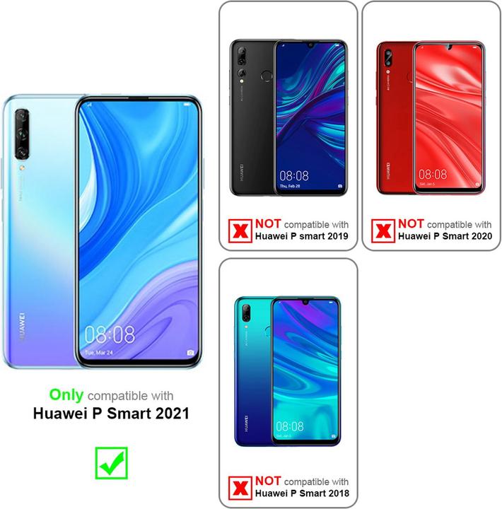Immagine prodotto Cadorabo Copertina del libro a fiori (Huawei P Smart (2021))