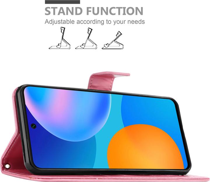 Productafbeelding Cadorabo Bloemen Boekomslag (Huawei P Smart (2021))
