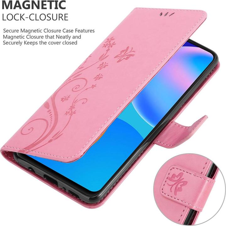 Productafbeelding Cadorabo Bloemen Boekomslag (Huawei P Smart (2021))