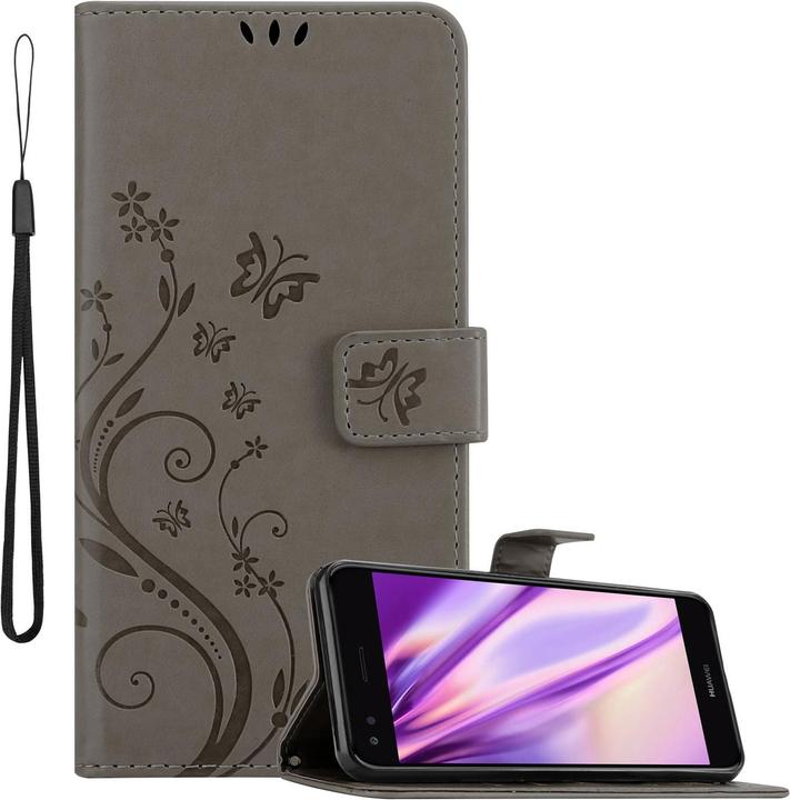 Immagine prodotto Cadorabo Copertina del libro a fiori (Huawei Y6 Pro (2017))