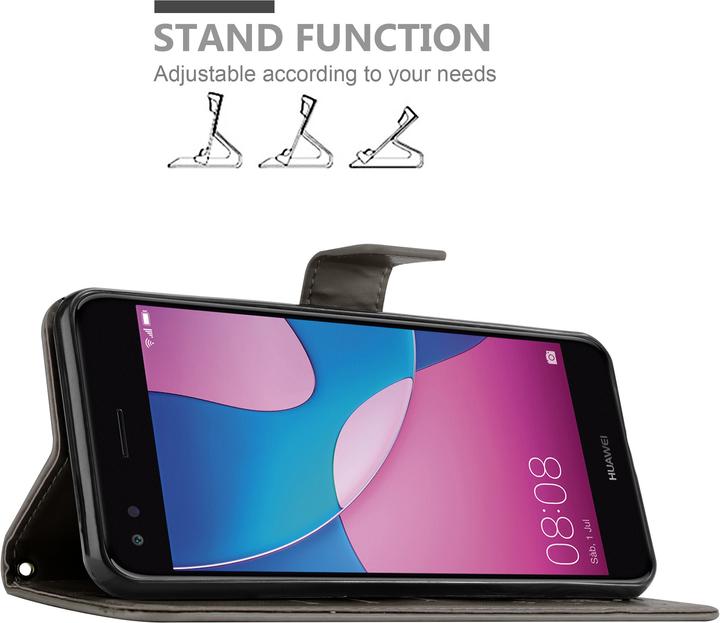 Immagine prodotto Cadorabo Copertina del libro a fiori (Huawei Y6 Pro (2017))