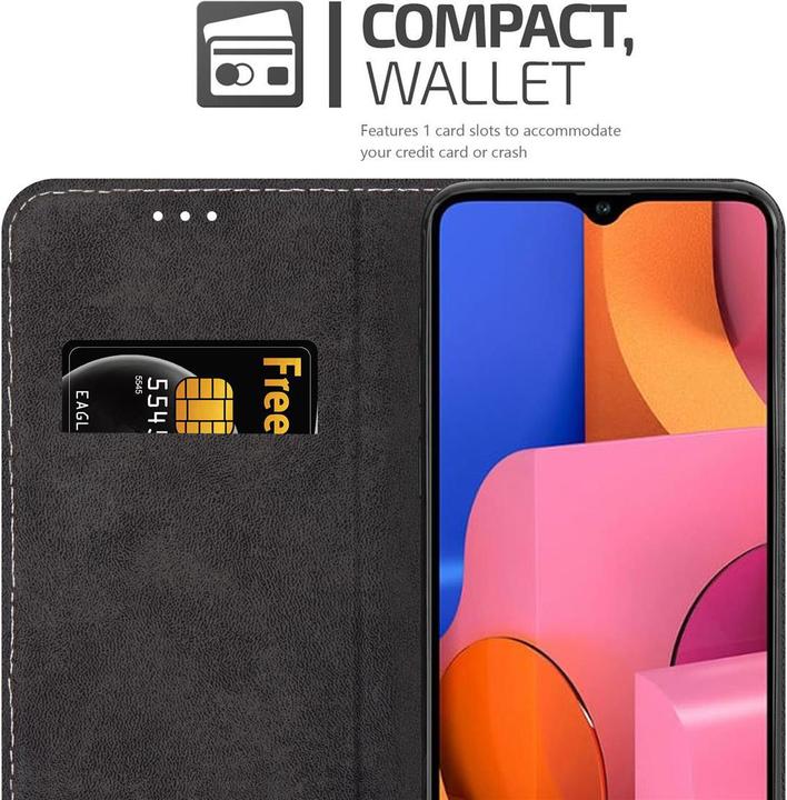 Immagine prodotto Cadorabo X-Wallet Copertura della tuta in ecopelle (Samsung Galaxy A20s)