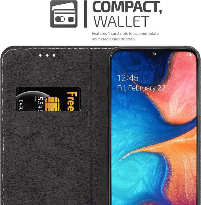 Immagine prodotto Cadorabo X-Wallet Copertura della tuta in ecopelle (Samsung Galaxy A20e, Samsung Galaxy A10e)
