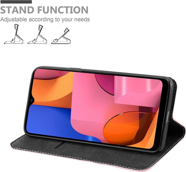 Produktbild Cadorabo X-Wallet Kunstlederkombi Hülle (Samsung Galaxy A20s)