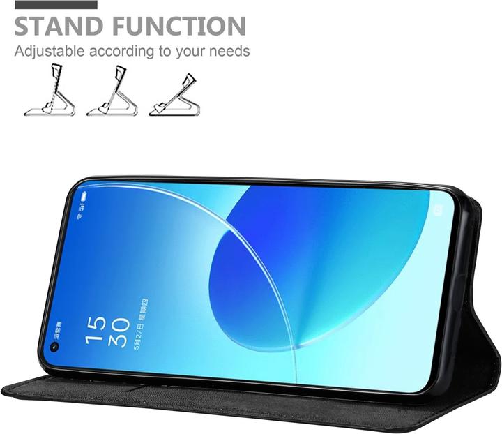 Produktbild Cadorabo Book Invis. Magnet Hülle (Oppo Reno 6 5G)