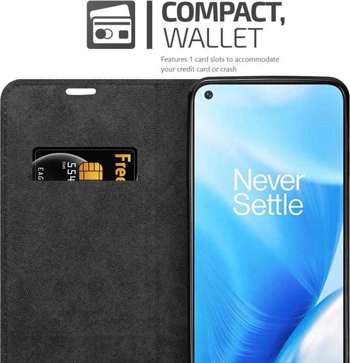 Actual product image Cadorabo Book Invis. Magnet sleeve (OnePlus North N200 5G)