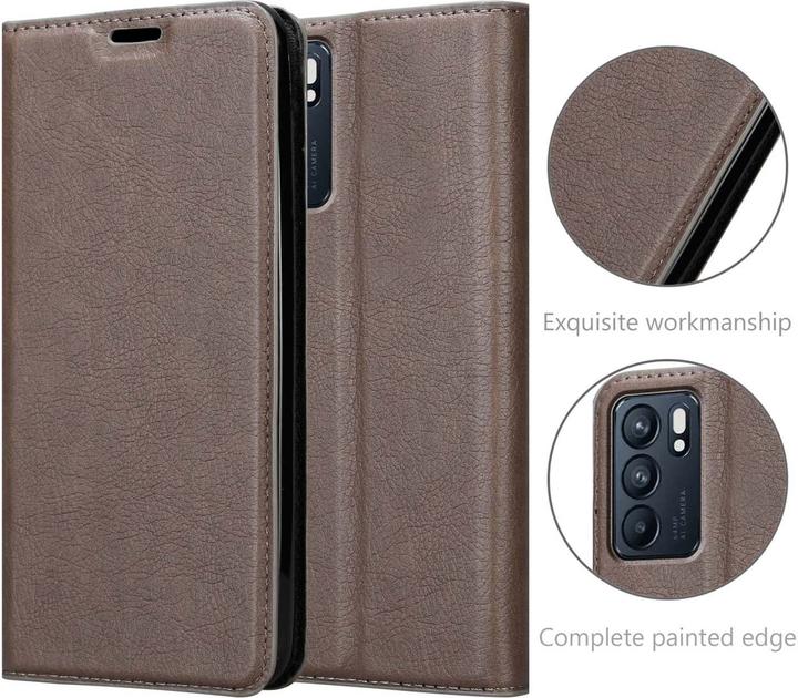 Actual product image Cadorabo Book Invis. Magnet sleeve (Oppo Reno 6 5G)