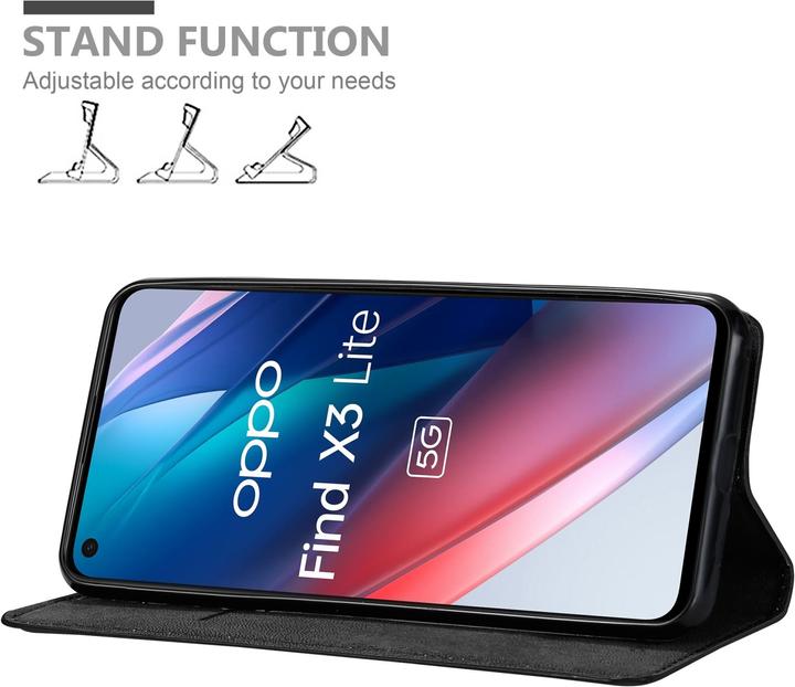 Immagine prodotto Cadorabo Libro Invis. Coperchio magnetico (Oppo Find X3 Lite)