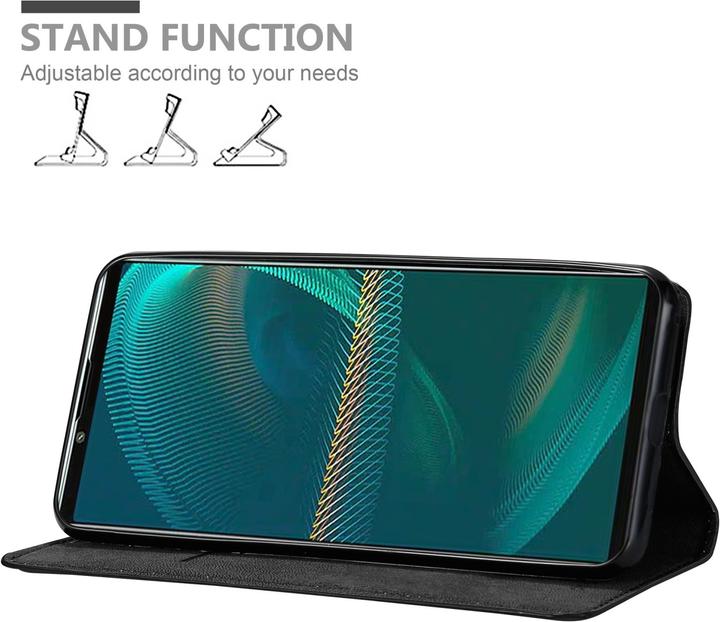 Actual product image Cadorabo Book Invis. Magnet sleeve (Sony Xperia 5 III)