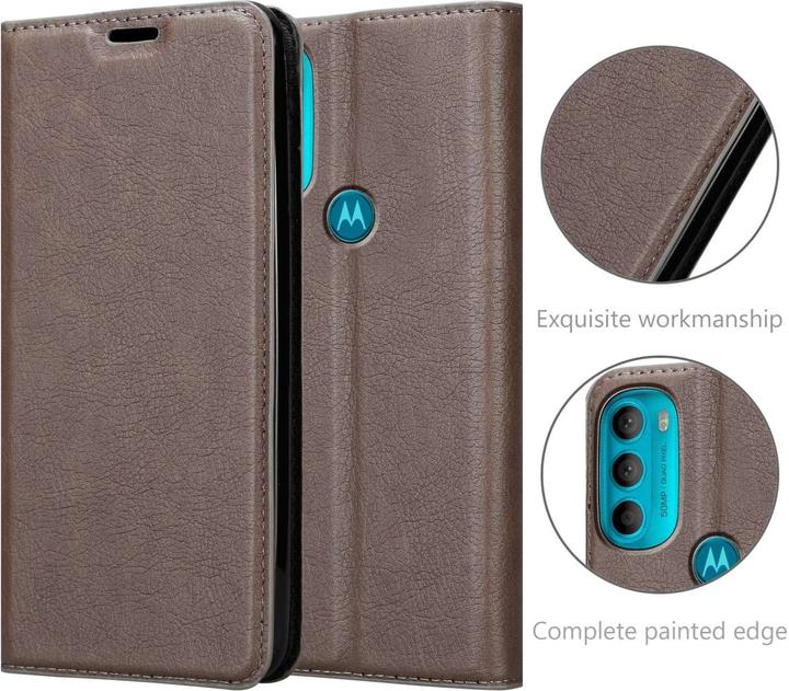 Immagine prodotto Cadorabo Libro Invis. Coperchio magnetico (Motorola Moto G71 5G)