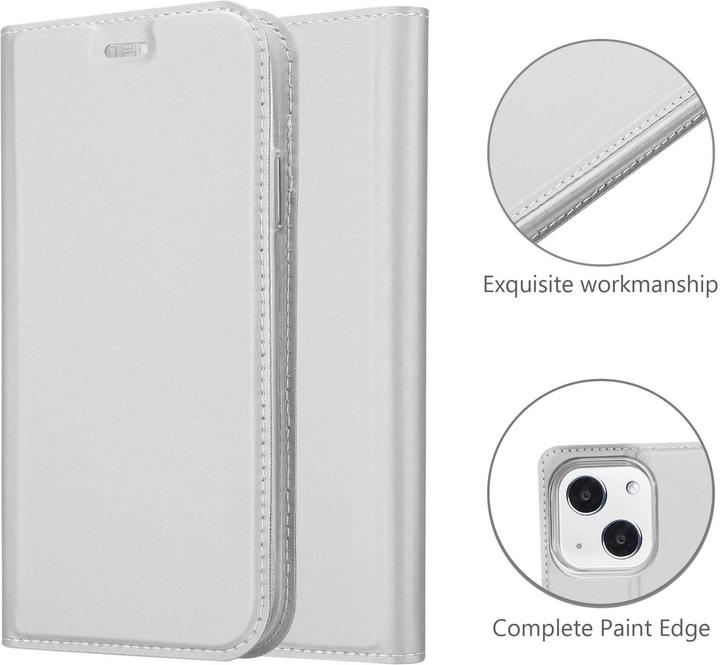 Actual product image Cadorabo Classy Book cover (Apple iPhone 13)