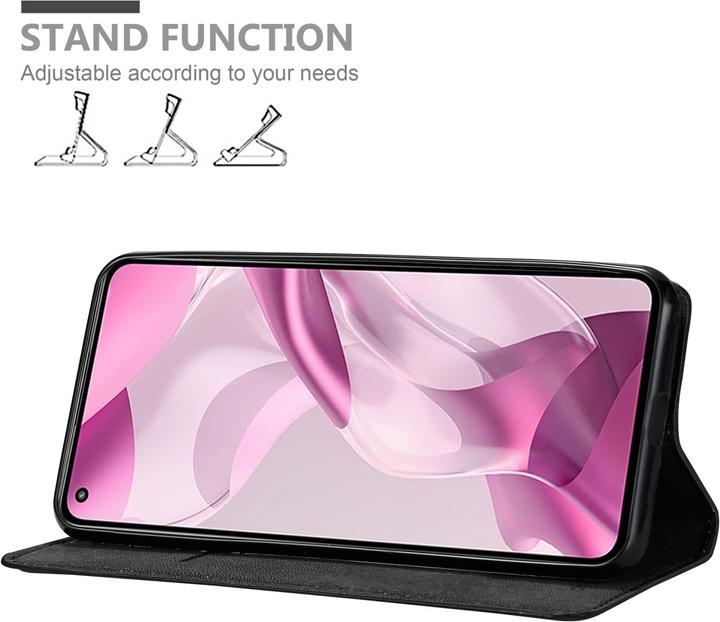 Produktbild Cadorabo Book Invis. Magnet Hülle (Xiaomi Mi 11 Lite, Xiaomi Mi 11 Lite 5G, Xiaomi Mi 11 Lite 5G NE)
