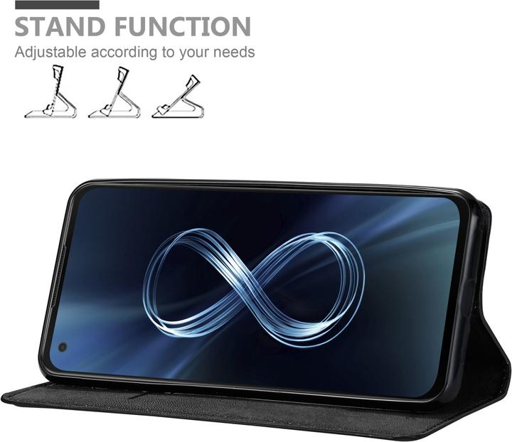 Produktbild Cadorabo Book Invis. Magnet Hülle (Asus Zenfone 8)