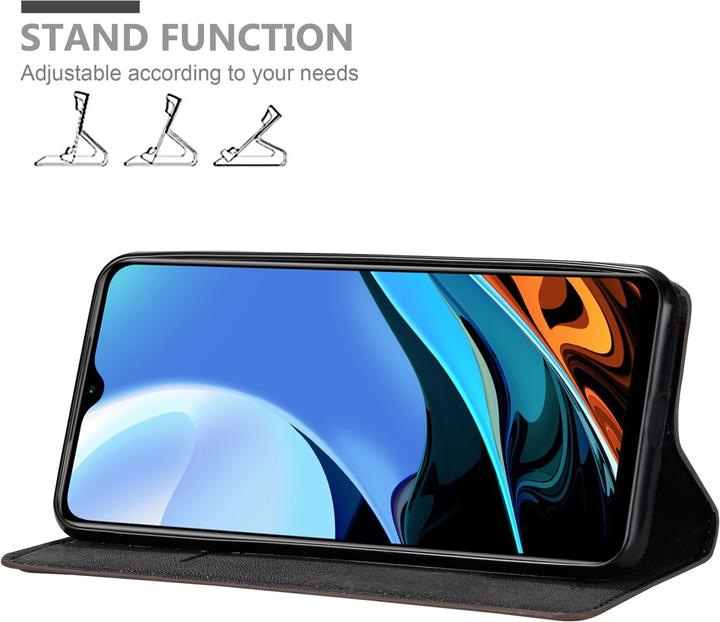 Immagine prodotto Cadorabo Libro Invis. Coperchio magnetico (Xiaomi Redmi 9T, Xiaomi Poco M3)