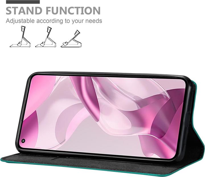 Immagine prodotto Cadorabo Libro Invis. Coperchio magnetico (Xiaomi Mi 11 Lite, Xiaomi Mi 11 Lite 5G)