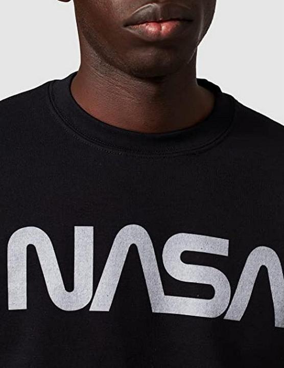 Image du produit Nasa Sweat-shirt en coton à logo moderne pour hommes (M)