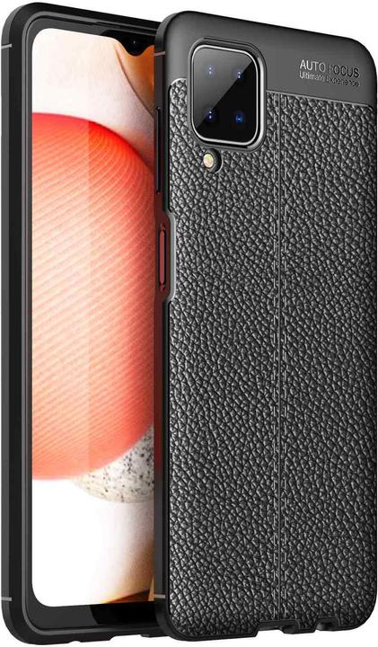 Image du produit Cadorabo TPU Cover similicuir structure (Samsung Galaxy A12, Samsung Galaxy M12)