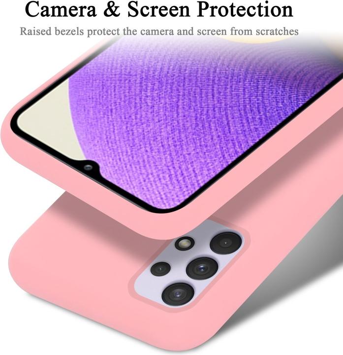 Actual product image Cadorabo TPU Liquid Silicone Case Cover (Samsung Galaxy A33 5G)