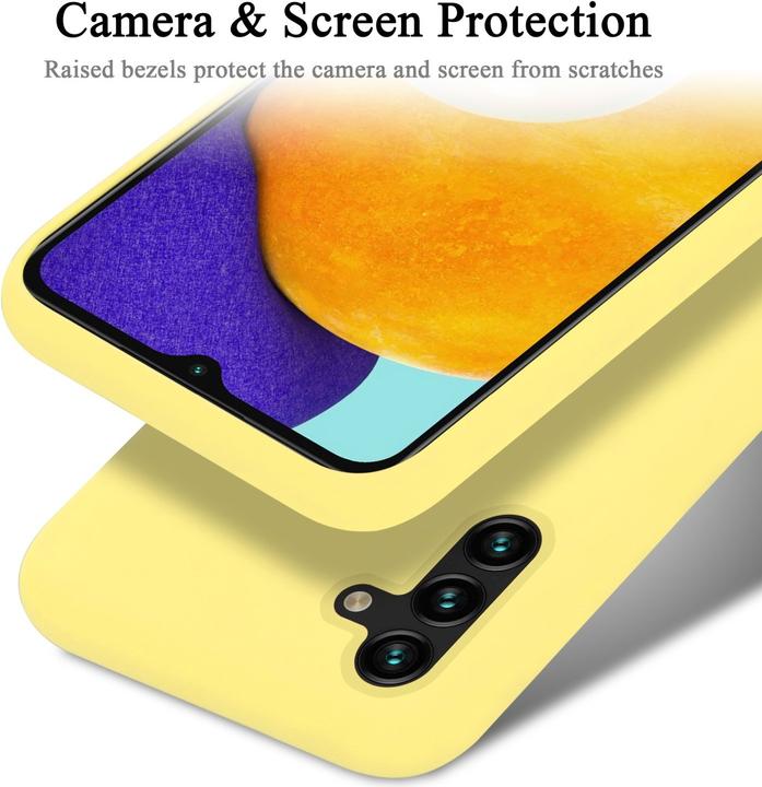 Produktbild Cadorabo TPU Liquid Silicone Case Hülle (Samsung Galaxy A13 5G)