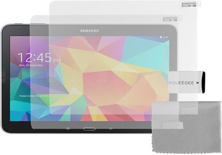 Actual product image Cadorabo 2x protective foil (1 Piece, Galaxy Tab 4)