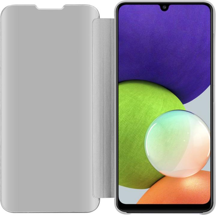 Actual product image Cadorabo Smart View Mirror Book Cover (Samsung Galaxy M22, Samsung Galaxy A22, Samsung Galaxy A32)