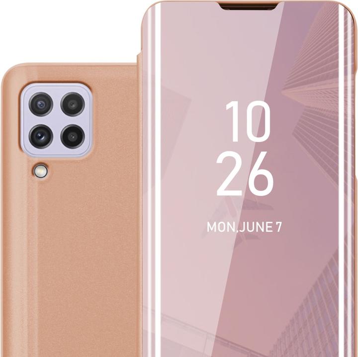Produktbild Cadorabo Smart View Spiegel Book Hülle (Samsung Galaxy M22, Samsung Galaxy A22, Samsung Galaxy A32)