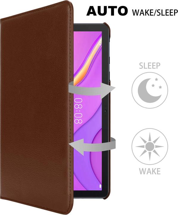 Produktbild Cadorabo Tablet Book Gummi (KEIN Wake Up) Hülle (Huawei MatePad T10s)