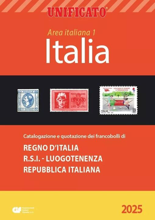 Safe Catalogo francobolli UNIFICATO LETTERE DEL TERRITORIO ITALIANO 1 2025