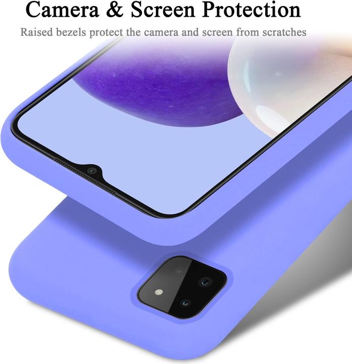 Immagine prodotto Cadorabo Custodia in silicone liquido TPU (Samsung Galaxy A22 5G)