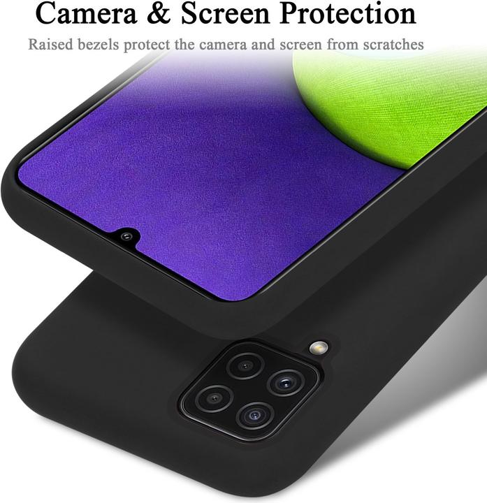 Immagine prodotto Cadorabo Custodia in silicone liquido TPU (Samsung Galaxy M22, Samsung Galaxy A22, Samsung Galaxy A32)
