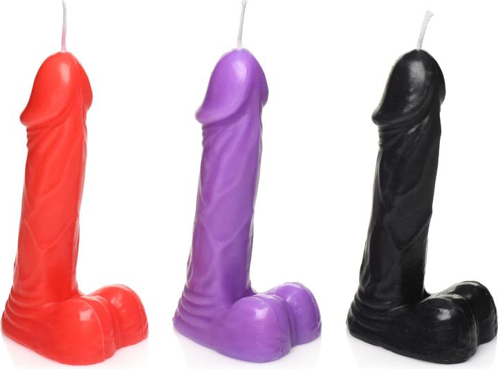 Produktbild Master Series Peckers Set Tropfkerzen