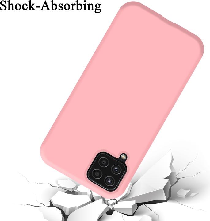 Productafbeelding Cadorabo TPU Vloeibaar Silicone Hoesje (Samsung Galaxy M22, Samsung Galaxy A22, Samsung Galaxy A32)