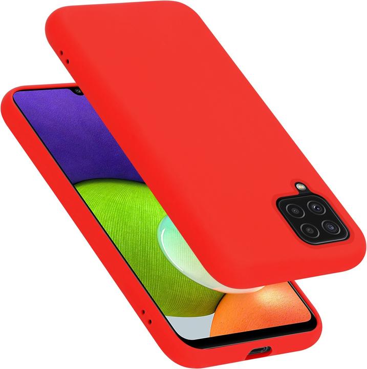 Produktbild Cadorabo TPU Liquid Silicone Case Hülle (Samsung Galaxy M22, Samsung Galaxy A22, Samsung Galaxy A32)