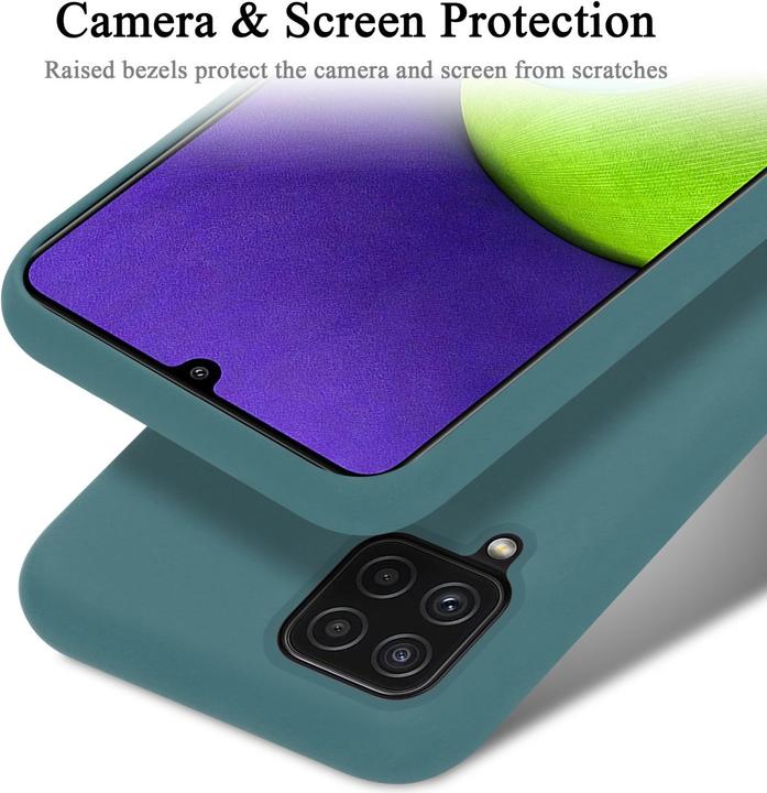 Immagine prodotto Cadorabo Custodia in silicone liquido TPU (Samsung Galaxy M22, Samsung Galaxy A22, Samsung Galaxy A32)