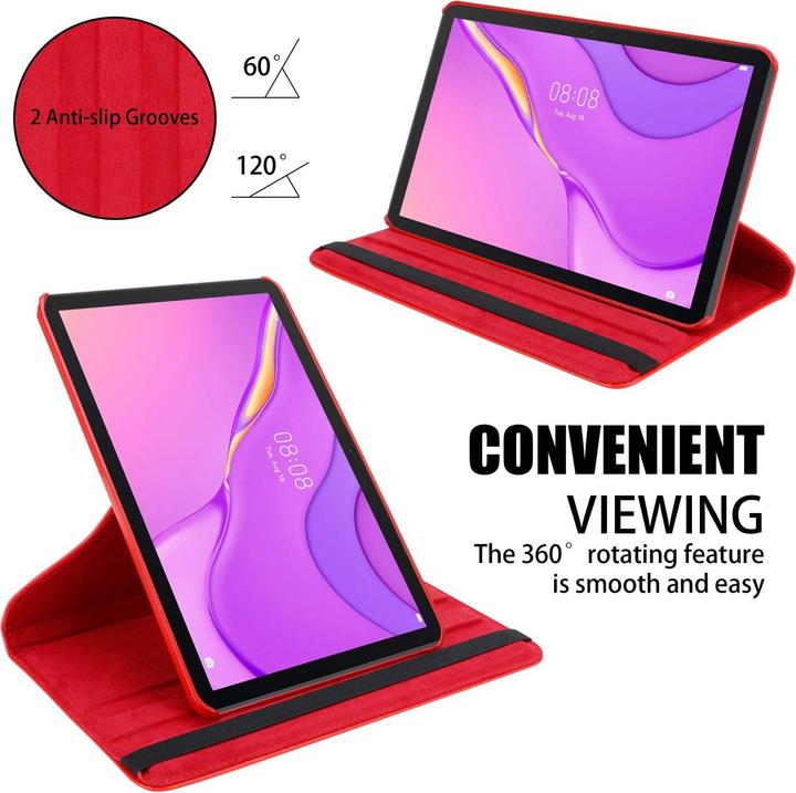 Produktbild Cadorabo Tablet Book Gummi (KEIN Wake Up) Hülle (Huawei MatePad T10s)
