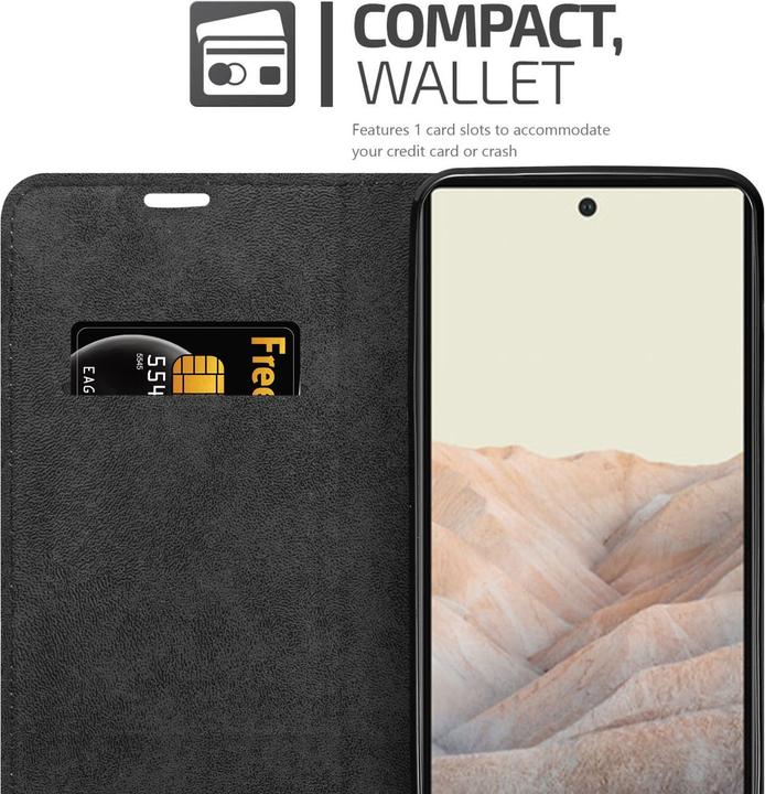 Immagine prodotto Cadorabo Libro Invis. Coperchio magnetico (Google Pixel 6a)