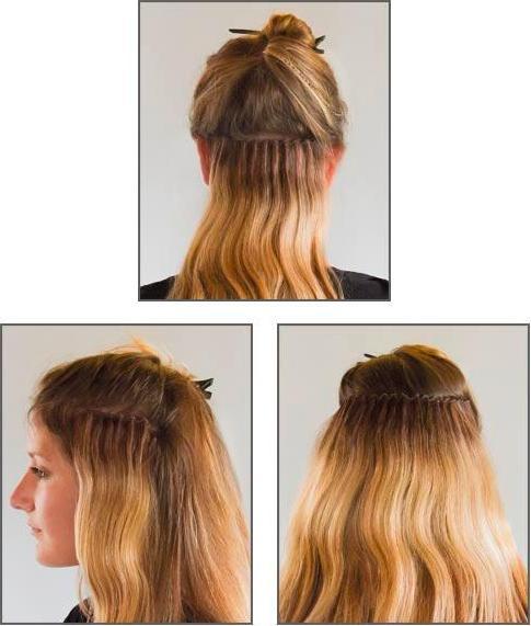 Image du produit Balmain Set Clip In Weft 40cm Amsterdam cheveux humains (Amsterdam, 40 cm)